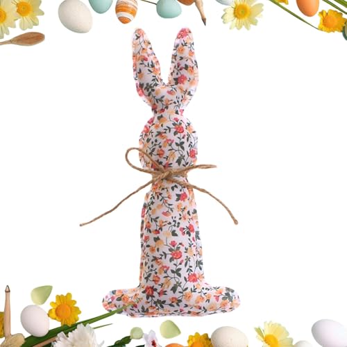 Gefüllte Stoffbunnies Ostern Osterhasen Stoffhasen | Mitteldecke aus rustikalem Stoff gefüllt | Ostertisch Top üppig Deko Hasen für Gefüllte Stoffbunnies Ostern Osterhasen Stoffhasen | Mitteldecke aus rustikalem Stoff gefüllt | Ostertisch Top üppig Deko Hasen für von Liqzirtu