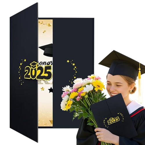 Graduation Gästebuch 2025 Graduation Gästebuch 2025 - Erinnerungs-Scrapbook für die Highschool | Creative 2025 Graduation Sign in Signature Book für das College von Liqzirtu