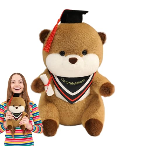 Liqzirtu Abschlussgefüllter Tier, Abschlussplüsch - Dekorative Kissendekor,Graduation Plüsch Tierpuppe mit und Diplom für Zimmerdekoration Geburtstag Valentinstag Weihnachtsfeier Liqzirtu Abschlussgefüllter Tier, Abschlussplüsch - Dekorative Kissendekor,Graduation Plüsch Tierpuppe mit und Diplom für Zimmerdekoration Geburtstag Valentinstag Weihnachtsfeier von Liqzirtu