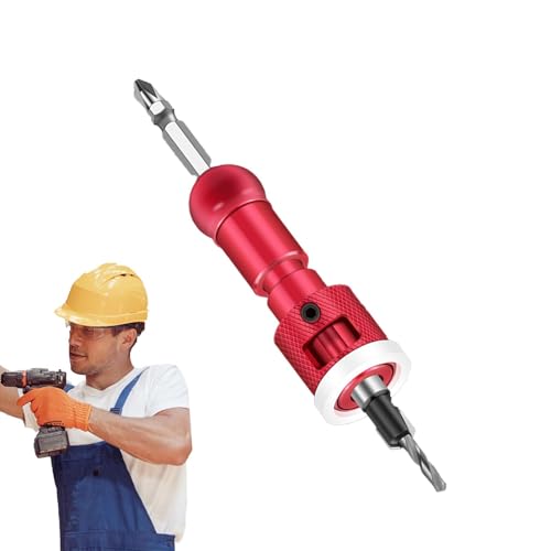 Fräsbohrer, Gegenspülenbohrer für Tischlerei, Holzbearbeitung, Zentralfräser, verstellbare Fräsbohrer mit Skala und Begrenzer für Heimdekoration, von Liqzirtu