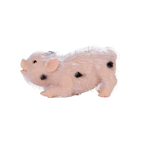 Liqzirtu Niedliches Schweinchen-Spielzeug aus Silikon, realistisches Schweinchen-Spielzeug aus Silikon | Weiche Miniatur-Riniertierfiguren für die Raumdekoration für Sog Liqzirtu Niedliches Schweinchen-Spielzeug aus Silikon, realistisches Schweinchen-Spielzeug aus Silikon | Weiche Miniatur-Riniertierfiguren für die Raumdekoration für Sog von Liqzirtu