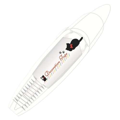 Liqzirtu Roller Tape Stift, dekorative Stifte für Kinder - Drücken Sie dekorative Stifte für Kinder,Roller-Spitzen-Design, Cartoon Muster Spitzendekoration Scrapbooking Stickers Diary Decor für von Liqzirtu