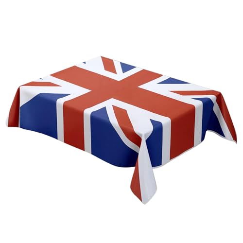 Liqzirtu Union Jack Queen Jack Festival Tischabdeckung, London UK UK Esszimmerdekoration, wiederverwendbar und waschbar, 3 Liqzirtu Union Jack Queen Jack Festival Tischabdeckung, London UK UK Esszimmerdekoration, wiederverwendbar und waschbar, 3 von Liqzirtu
