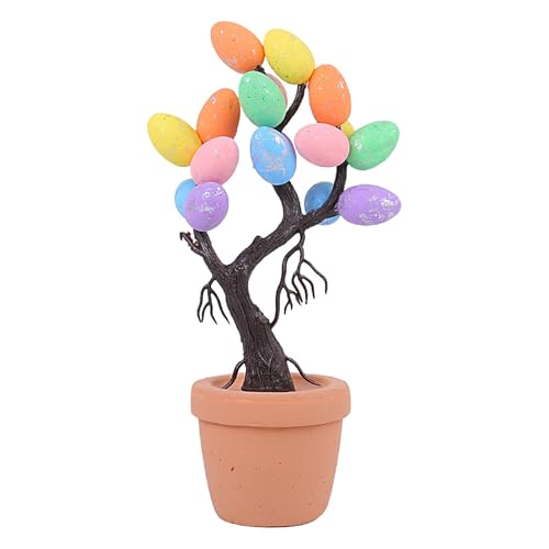 Ostertischläufer, Ostertischdekoration, Mitteldecke für Weihnachts-Tischdekorationen - Weihnachtsbaumschmuck, künstlicher Osterbaum für den Tisch, Ostertischläufer, Ostertischdekoration, Mitteldecke für Weihnachts-Tischdekorationen - Weihnachtsbaumschmuck, künstlicher Osterbaum für den Tisch, von Liqzirtu