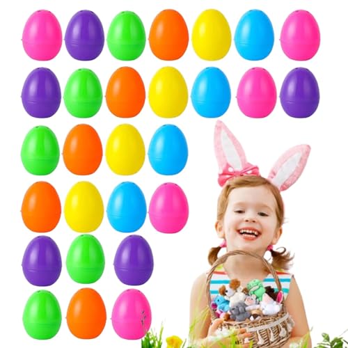 Vorgefüllte Ostereier - vorgefüllte Ostereier mit Spielzeug,Easter Eggs, Schlüsselkette Set Plüschspielzeug gefülltes Tier | Helles kleines Tier weich Heimfitnessgerät, automatisches Rebound-Fitnessbr von Liqzirtu