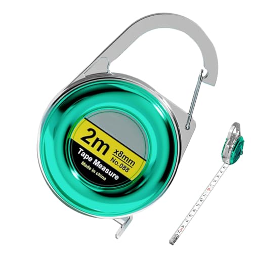 weiches Maßband, Körpermaßband, einziehbares Maßband zum Nähen, Taschenbandmaß für flexible Taillenmessung für Reisen zu Hause weiches Maßband, Körpermaßband, einziehbares Maßband zum Nähen, Taschenbandmaß für flexible Taillenmessung für Reisen zu Hause von Liqzirtu