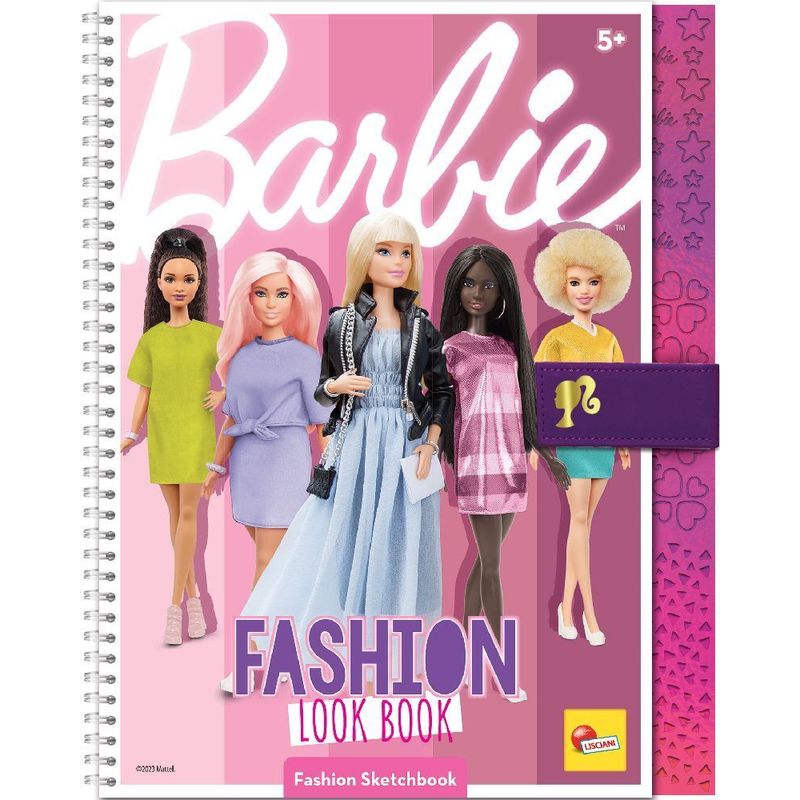 Barbie Sketch Book Fashion Look Book (In Display Of 8 Pcs), Kartoniert (TB) von LiscianiGiochi