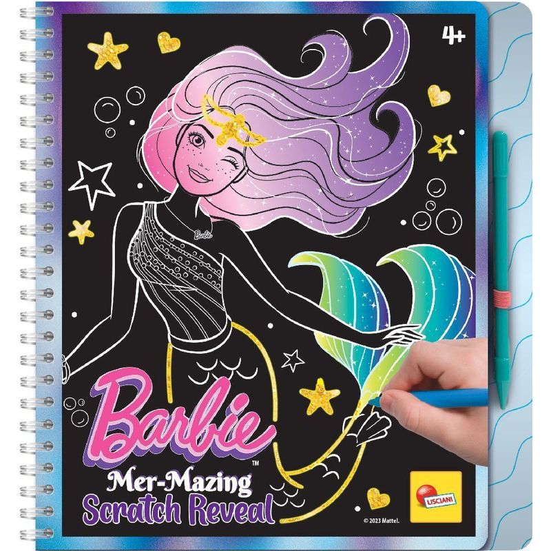 Barbie Sketch Book Mer-Mazing Scratch Reveal (In Display Of 12 Pcs), Kartoniert (TB) von LiscianiGiochi