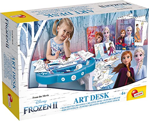 Liscianigiochi 73719 Kreativitisch mit elsa und Anna- Frozen Die Eiskönigin - Disney von Liscianigiochi