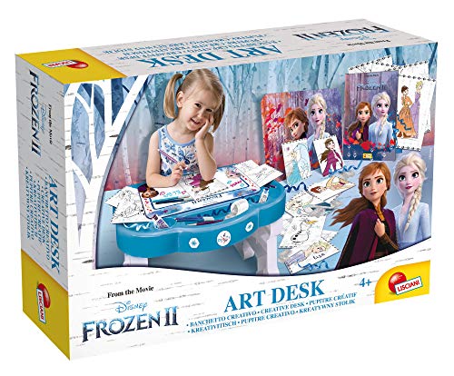 Liscianigiochi 73719 Kreativitisch mit elsa und Anna- Frozen Die Eiskönigin - Disney von Liscianigiochi