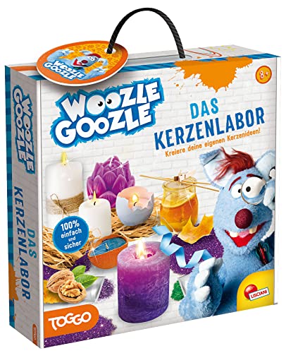 Lisciani - Woozle Goozle Das Kerzenlabor - Kerzenherstellungsset - Erstellen Sie Ihre eigenen Kerzen mit natürlichen Produkten - Ideal für Kinder ab 8 Jahren von Liscianigiochi