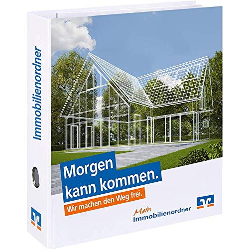 A4 Ordner Immobilienordner Bauordner Bankordner Finanzordner inkl. 10tlg. Register von Litfax