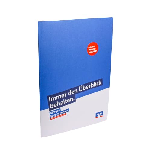 50 x Volksbank-Raiffeisenbank Hefter Kontoauszugshefter für Kontoauszüge A4, Mappen, Kontoauszugsmappen 50 x Volksbank-Raiffeisenbank Hefter Kontoauszugshefter für Kontoauszüge A4, Mappen, Kontoauszugsmappen von Litfax