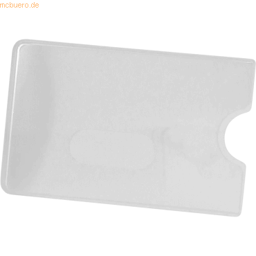 Litfax EC-Kartenhülle glasklar transparent VE=10 Stück von Litfax