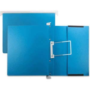 Litfax Hängehefter multi.map mit Flexiheftung und Urkundentasche blau von Litfax
