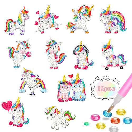 Lithyc 12 StüCk DiamantgemäLde für Kinder,Diamond Painting Einhorn,Diy Einhorn,5d-DiamantgemäLde für Kinder, 5d Diamond Painting Einhorn Geeignet für Kinder Im Alter Von 6 7 8 9 10 11 12 Jahren Lithyc 12 StüCk DiamantgemäLde für Kinder,Diamond Painting Einhorn,Diy Einhorn,5d-DiamantgemäLde für Kinder, 5d Diamond Painting Einhorn Geeignet für Kinder Im Alter Von 6 7 8 9 10 11 12 Jahren von Lithyc