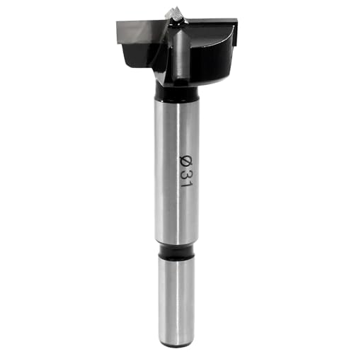 Litoexpe Forstnerbohrer, 31 mm, Wolframkarbid, Forstner-Bit, Holzlochsäge, Schneckenöffner, Holzbearbeitung, Bohrwerkzeug, Holzschneider Litoexpe Forstnerbohrer, 31 mm, Wolframkarbid, Forstner-Bit, Holzlochsäge, Schneckenöffner, Holzbearbeitung, Bohrwerkzeug, Holzschneider von Litoexpe