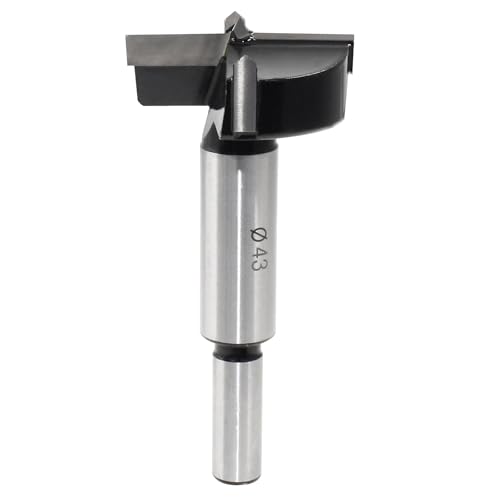 Litoexpe Forstnerbohrer, 43 mm, Wolframkarbid, Forstnerbohrer für Holz, Lochsäge, Schneckenöffner, Holzbearbeitung, Bohrwerkzeug, Holzschneider Litoexpe Forstnerbohrer, 43 mm, Wolframkarbid, Forstnerbohrer für Holz, Lochsäge, Schneckenöffner, Holzbearbeitung, Bohrwerkzeug, Holzschneider von Litoexpe