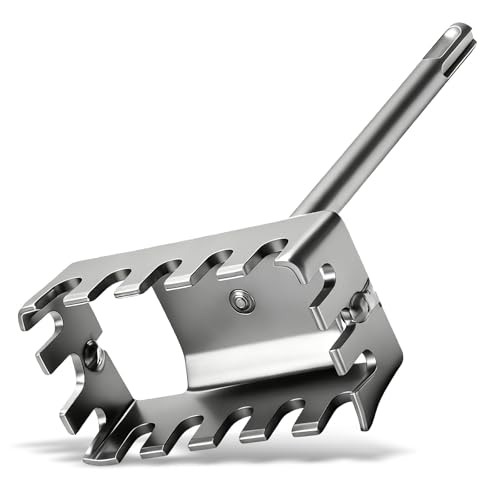 LitOrange SDS Plus Vierkant-Lochschneider für Elektrokasten (Ziegel/Beton/Stein) von Litorange