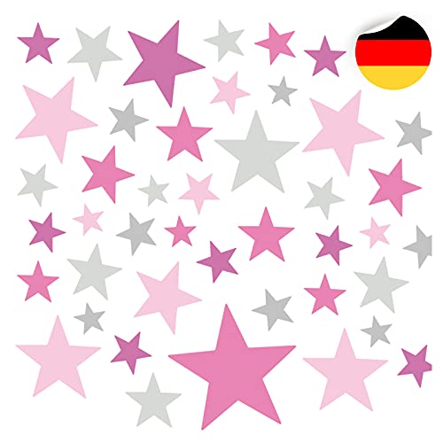 Little Deco 120 Sterne Wandtattoo Kinderzimmer Stars Wandsticker Set Aufkleber Wanddeko Spielzimmer Babyzimmer Kinder Schlafen Pink Rosa Grau DL608 Little Deco 120 Sterne Wandtattoo Kinderzimmer Stars Wandsticker Set Aufkleber Wanddeko Spielzimmer Babyzimmer Kinder Schlafen Pink Rosa Grau DL608 von Little Deco