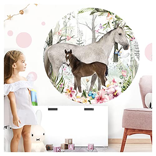 Little Deco 3D Wandtattoo Kinderzimmer Wandbild Pferd Wandsticker für Kinder Spielzimmer Wanddeko Wandaufkleber Schlafzimmer Tapete selbstklebend 60 cm DL623 Little Deco 3D Wandtattoo Kinderzimmer Wandbild Pferd Wandsticker für Kinder Spielzimmer Wanddeko Wandaufkleber Schlafzimmer Tapete selbstklebend 60 cm DL623 von Little Deco