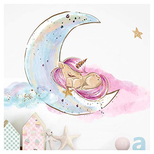 Little Deco Einhorn auf Mond DL214-9 von Little Deco