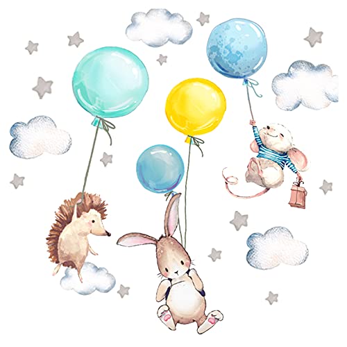 Little Deco Tiere mit Ballons DL212-33 Little Deco Tiere mit Ballons DL212-33 von Little Deco