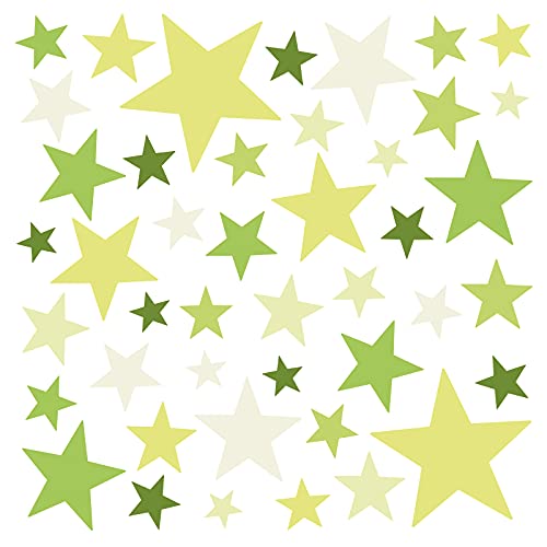 Little Deco Wandaufkleber 60 Sterne Kinderzimmer Junge Mädchen Stars I grün I Wandtattoo Schlafzimmer Wandsticker Set bunt selbstklebend DL393 Little Deco Wandaufkleber 60 Sterne Kinderzimmer Junge Mädchen Stars I grün I Wandtattoo Schlafzimmer Wandsticker Set bunt selbstklebend DL393 von Little Deco