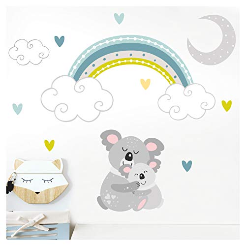 Little Deco Wandsticker Regenbogen & Koala Kinderzimmer Wandtattoo Deko DL499 Little Deco Wandsticker Regenbogen & Koala Kinderzimmer Wandtattoo Deko DL499 von Little Deco