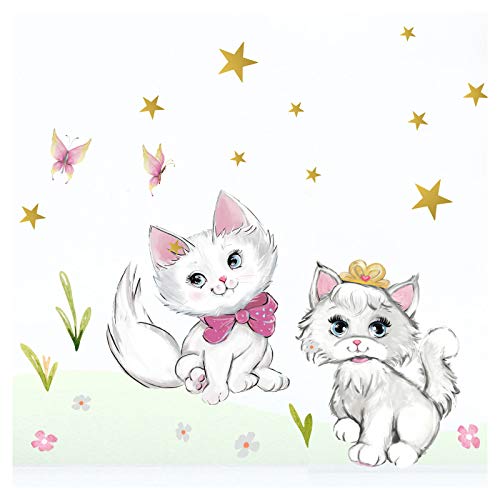 Little Deco Wandtattoo 2 Katzen DL413 Little Deco Wandtattoo 2 Katzen DL413 von Little Deco