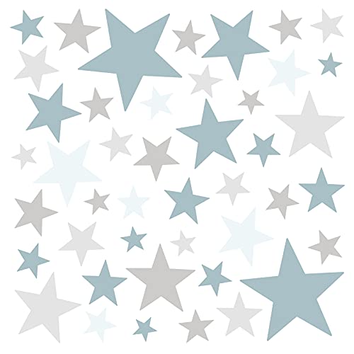 Little Deco Wandtattoo 60 Sterne blau hellgrau DL403 Little Deco Wandtattoo 60 Sterne blau hellgrau DL403 von Little Deco