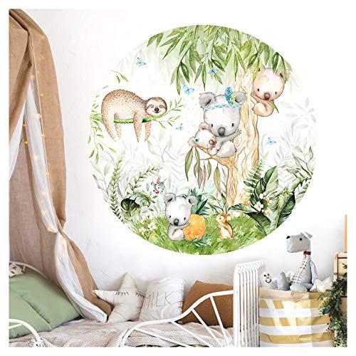 Little Deco Wandtattoo Koala und Faultier im Baum DL559 M - 60 cm Little Deco Wandtattoo Koala und Faultier im Baum DL559 M - 60 cm von Little Deco