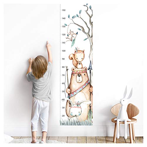 Little Deco Wandtattoo Messlatte 150cm Bär Hase Eichhörnchen DL457 Little Deco Wandtattoo Messlatte 150cm Bär Hase Eichhörnchen DL457 von Little Deco