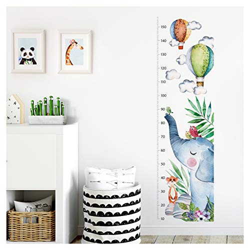 Little Deco Wandtattoo Messlatte 150cm Elefant Vögel Ballons DL354 Little Deco Wandtattoo Messlatte 150cm Elefant Vögel Ballons DL354 von Little Deco