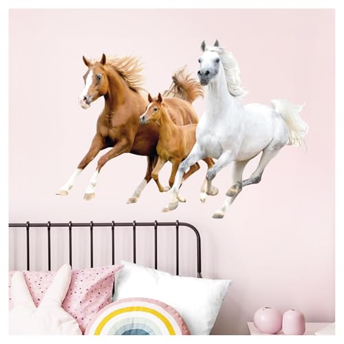Little Deco Wandtattoo Pferde DL475 L - 80 x 56 cm (BxH) von Little Deco