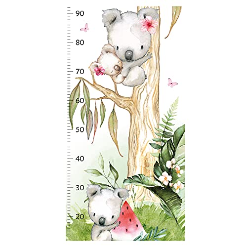 Little Deco Wandtattoo Wandsticker Mädchen Messlatte | 150 cm Koala | Waldtiere Kinder Spielzimmer Kinderzimmer Aufkleber Babyzimmer Wanddeko DL549 Little Deco Wandtattoo Wandsticker Mädchen Messlatte | 150 cm Koala | Waldtiere Kinder Spielzimmer Kinderzimmer Aufkleber Babyzimmer Wanddeko DL549 von Little Deco