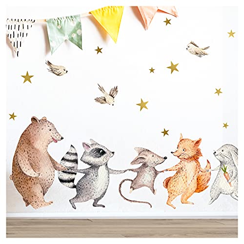 Little Deco tanzende Tierfamilie DL212-6 Little Deco tanzende Tierfamilie DL212-6 von Little Deco