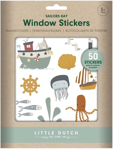 Little Dutch 120044 Fensteraufkleber/Sticker - Sailors Bay Little Dutch 120044 Fensteraufkleber/Sticker - Sailors Bay von Little Dutch