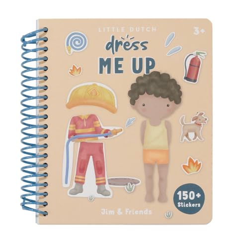 Little Dutch 125407 Stickerbuch Dress me up - Jim & Friends Little Dutch 125407 Stickerbuch Dress me up - Jim & Friends von Little Dutch