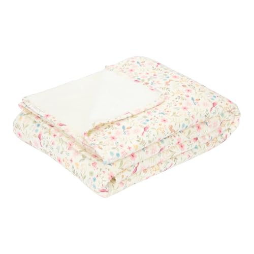 Little Dutch TE11004031 Kinderdecke mit Nickistoff Fairy Wonders - Fairy Garden (110x140 cm) von Little Dutch