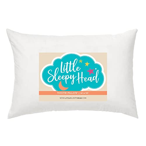 Little Sleepy Head Jugendkissen, 40,6 x 55,9 cm, weich und hypoallergen, besserer Schlaf für Kinder, perfekte Größe Little Sleepy Head Jugendkissen, 40,6 x 55,9 cm, weich und hypoallergen, besserer Schlaf für Kinder, perfekte Größe von Little Sleepy Head