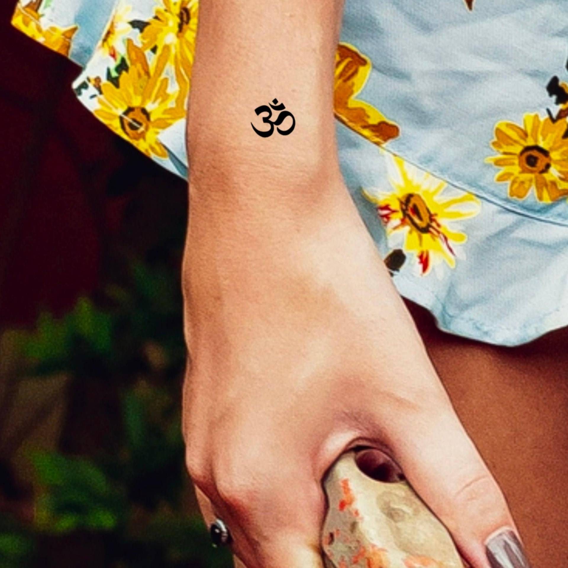Kleines Ohm Temporäres Tattoo/Am Handgelenk Kleines Süßes von LittleCuteTattoo