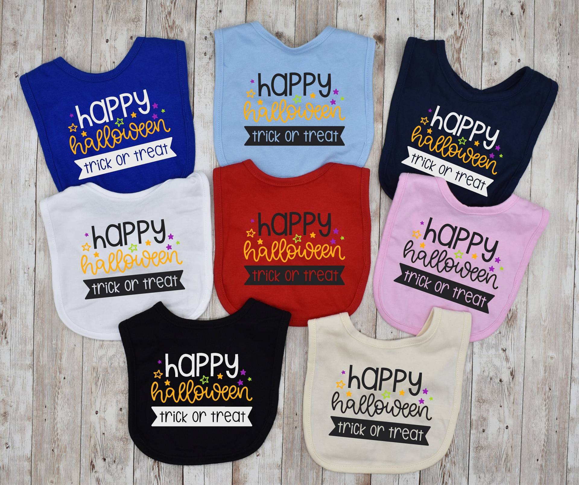 Happy Halloween Lätzchen - Baby Sabber Bastel Happy Halloween Lätzchen - Baby Sabber Bastel von LittleSnuggleShop