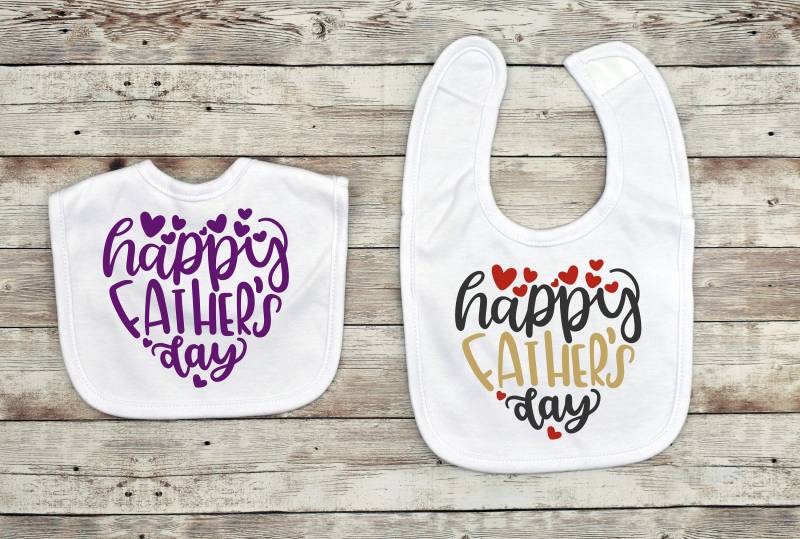 Vatertag Lätzchen - Baby Sabber Baby-Dusche-Geschenk Vatertagsgeschenk Happy Father's Day von LittleSnuggleShop