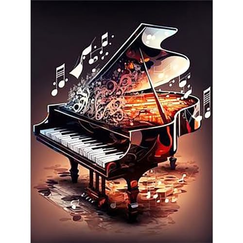 Abstraktes Klavier Diamond Painting Erwachsene Kits,Vierkant DIY 5D Diamond Painting Bilder,Strass Kunst Mosaik Kits Malen Nach Zahlen Voll Cross Stickerei Malerei Kits für Home Wand Décor 40x70 cm Abstraktes Klavier Diamond Painting Erwachsene Kits,Vierkant DIY 5D Diamond Painting Bilder,Strass Kunst Mosaik Kits Malen Nach Zahlen Voll Cross Stickerei Malerei Kits für Home Wand Décor 40x70 cm von Lituor