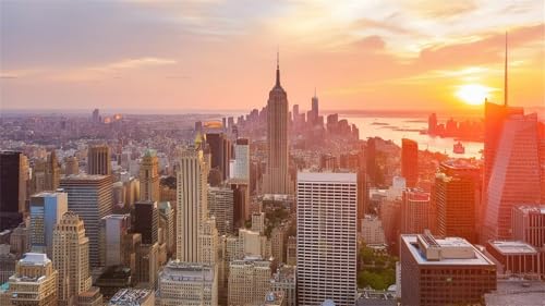 Diamond Painting Stadt Manhattan,5D Großes Diamond Painting für Erwachsene,Sonnenuntergang DIY Diamant Painting Bilder,Voll Runder Strass Stickerei Kristall Diamant Malerei Home Wall Décor 20x40cm Diamond Painting Stadt Manhattan,5D Großes Diamond Painting für Erwachsene,Sonnenuntergang DIY Diamant Painting Bilder,Voll Runder Strass Stickerei Kristall Diamant Malerei Home Wall Décor 20x40cm von Lituor
