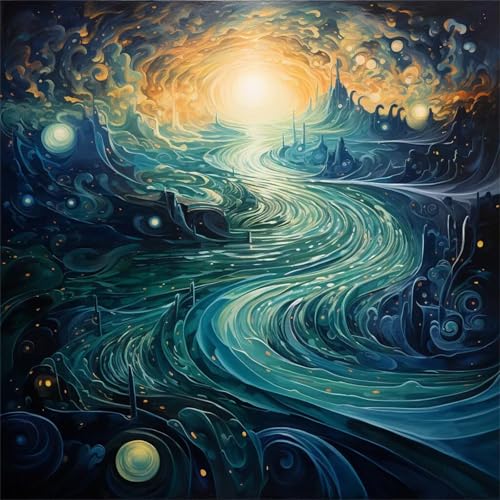 Malen nach Zahlen Erwachsene,Abstrakte Flüsse Malen Nach Zahlen Set für Kinder Anfänger DIY Digital Ölgemälde Kits auf Leinwand mit Pinseln und Acrylpigment ohne Rahmen für Home Wall Decor 40x40cm Malen nach Zahlen Erwachsene,Abstrakte Flüsse Malen Nach Zahlen Set für Kinder Anfänger DIY Digital Ölgemälde Kits auf Leinwand mit Pinseln und Acrylpigment ohne Rahmen für Home Wall Decor 40x40cm von Lituor