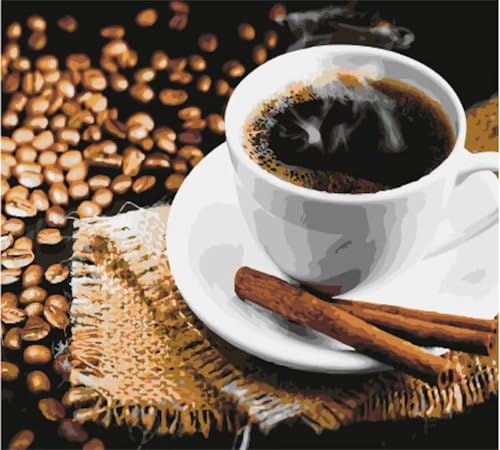Malen nach Zahlen Erwachsene,Gewürze Kaffee Malen Nach Zahlen Set für Kinder Anfänger DIY Digital Ölgemälde Kits auf Leinwand mit Pinseln und Acrylpigment ohne Rahmen für Home Wall Decor 40x40cm Malen nach Zahlen Erwachsene,Gewürze Kaffee Malen Nach Zahlen Set für Kinder Anfänger DIY Digital Ölgemälde Kits auf Leinwand mit Pinseln und Acrylpigment ohne Rahmen für Home Wall Decor 40x40cm von Lituor