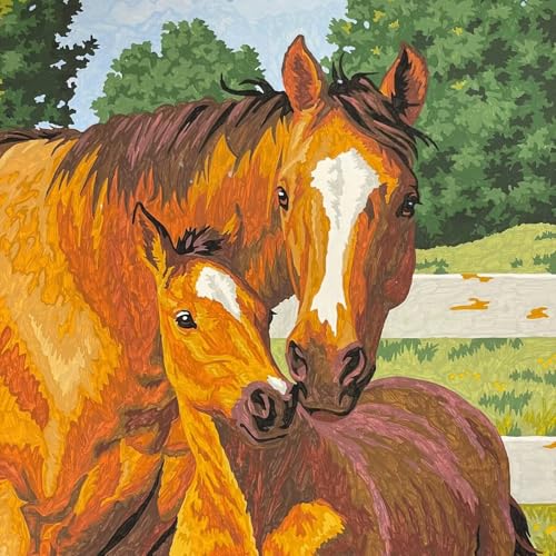 Malen nach Zahlen Erwachsene,Pferde Tier Malen Nach Zahlen Set für Kinder Anfänger DIY Digital Ölgemälde Kits auf Leinwand mit Pinseln und Acrylpigment ohne Rahmen für Home Wall Decor 60x60cm Malen nach Zahlen Erwachsene,Pferde Tier Malen Nach Zahlen Set für Kinder Anfänger DIY Digital Ölgemälde Kits auf Leinwand mit Pinseln und Acrylpigment ohne Rahmen für Home Wall Decor 60x60cm von Lituor