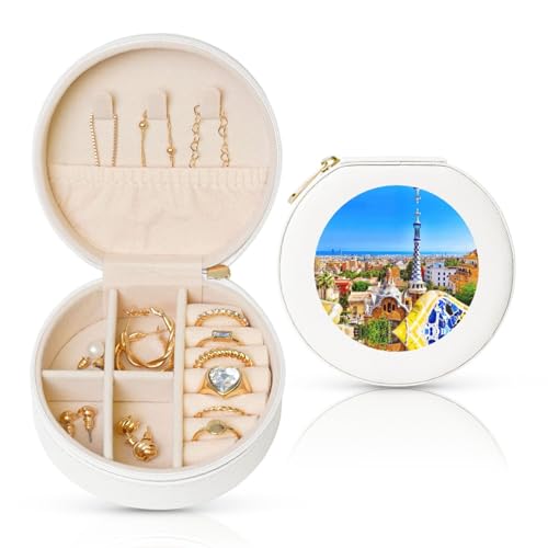 Liulannq Park Runde Schmuckschatulle aus Leder Liulannq Park Runde Schmuckschatulle aus Leder von Liulannq